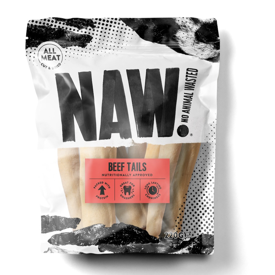 NAW Beef Tails Dog Treats