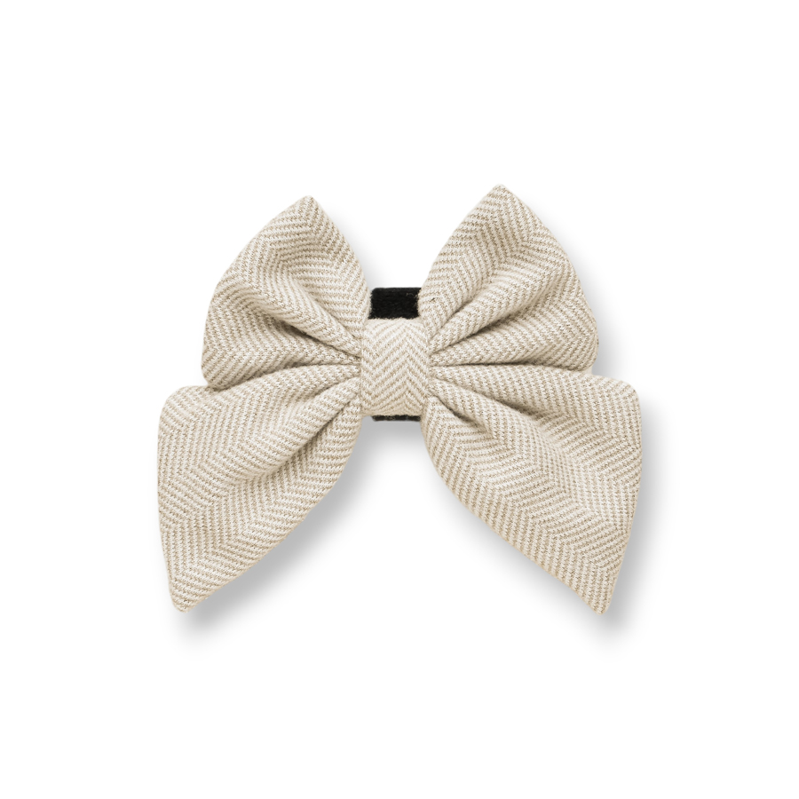 Cocopup Sailor Dog Bow Tie Brown
