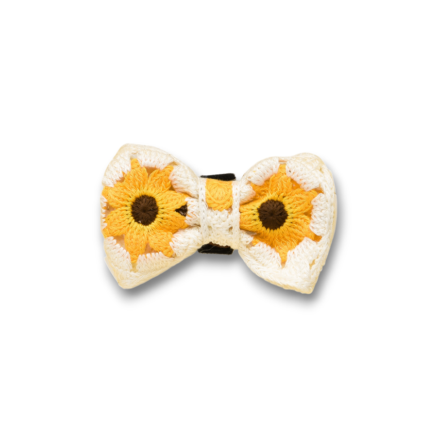 Cocopup Sunflower Dog Bow Tie