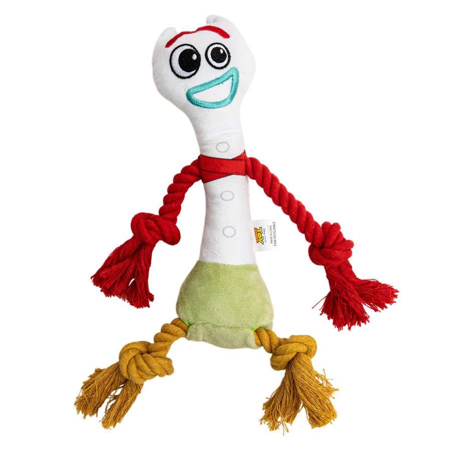 Disney Pixar Toy Story Forky Squeak & Crinkle Dog Toy