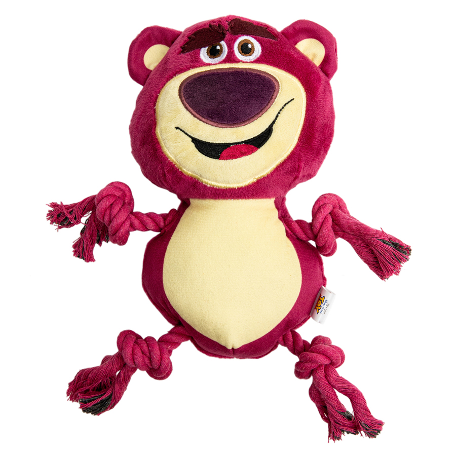 Disney Pixar Toy Story Lotso Squeak & Crinkle Dog Toy