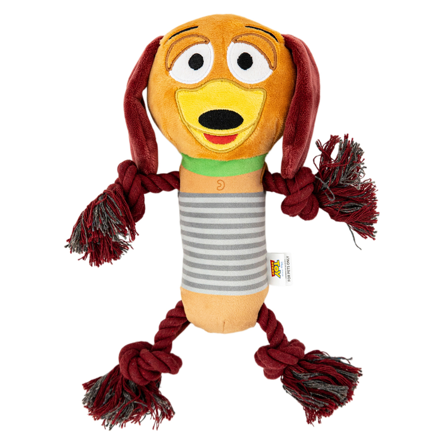 Disney Pixar Toy Story Slinky Squeak & Crinkle Dog Toy