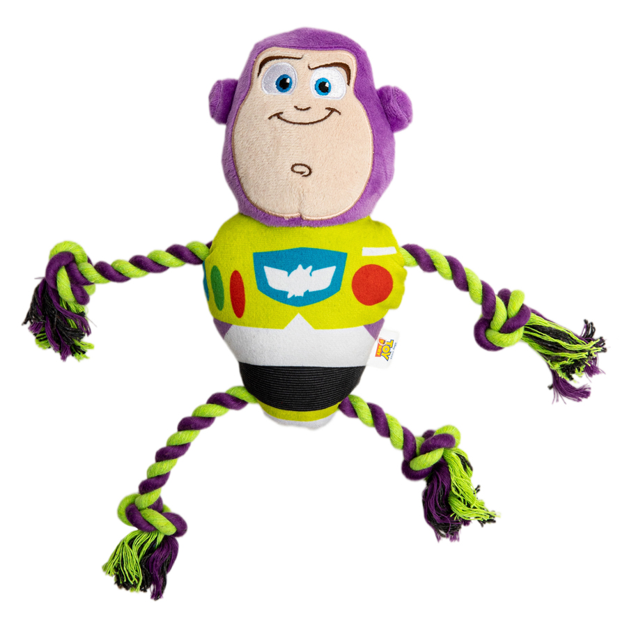 Disney Pixar Toy Story Buzz Squeak & Crinkle Dog Toy