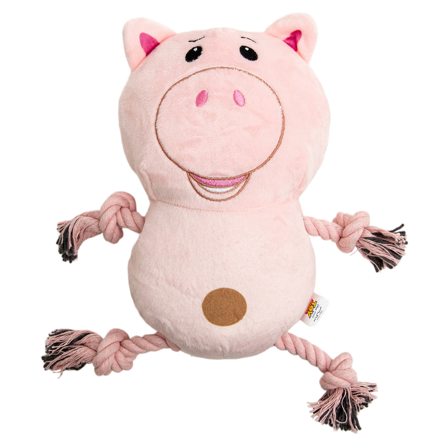 Disney Pixar Toy Story Hamm Squeak & Crinkle Dog Toy