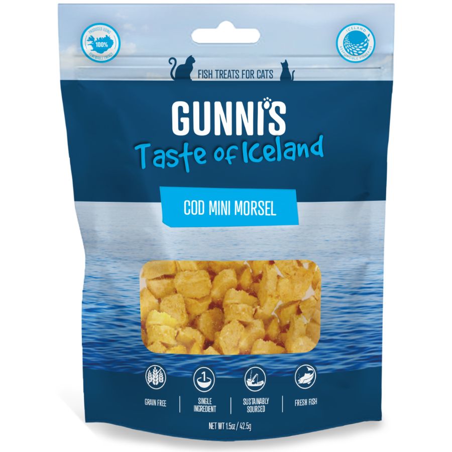 Gunni's Cod Mini Morsels Cat Treats