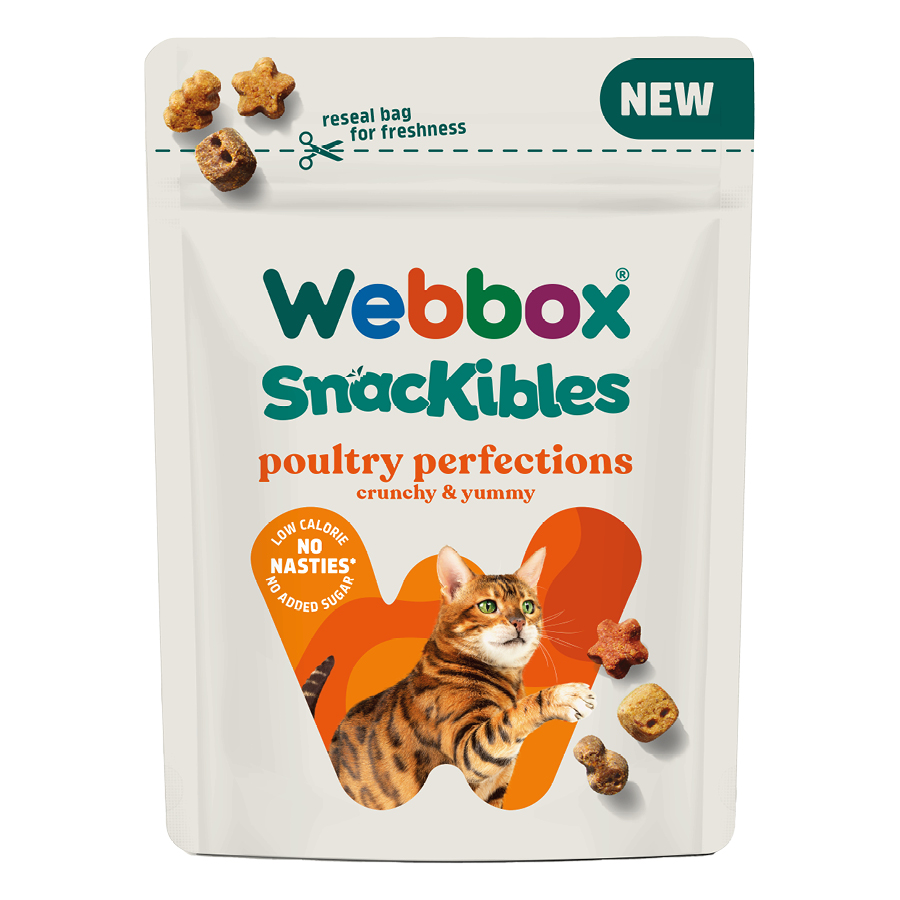 Webbox Snackibles Poultry Perfections Cat Treats 85g