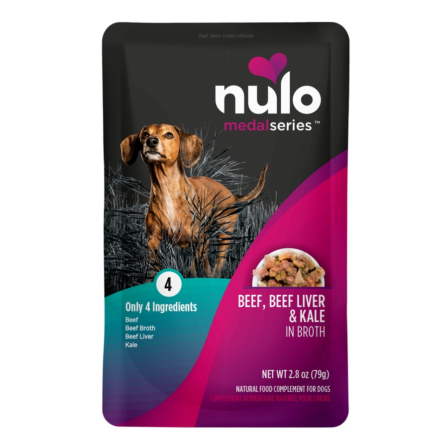 Nulo Beef with Beef Liver & Kale in Broth Adult Wet Dog Food