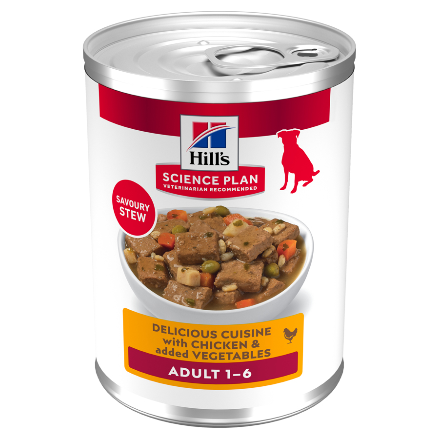 Hill's Science Plan Chicken & Veg Stew Adult Wet Dog Food
