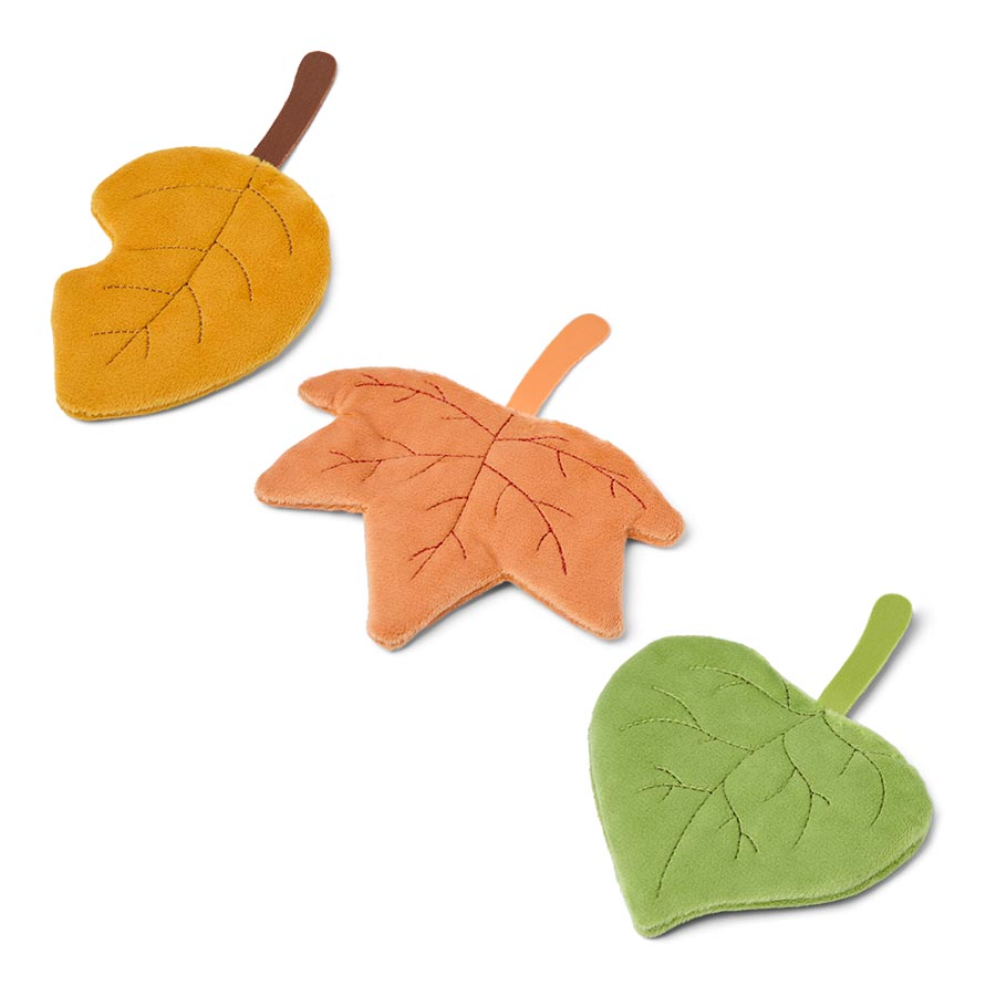 Pets at Home Flattie Leaves Crinkly Dog Toy