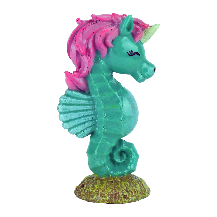 Classic Aquatics Sea Horse Unicorn Aquarium Ornament