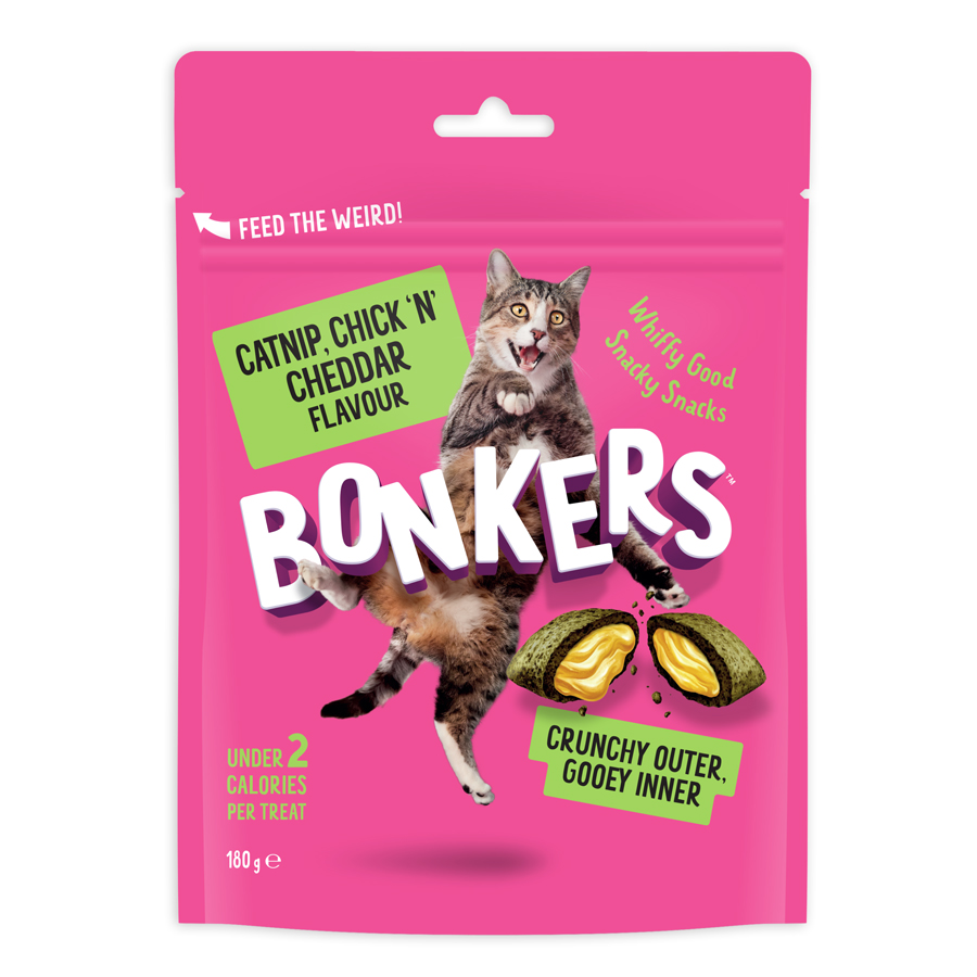 BONKERS Crunchy and Soft Chick N' Cheddar Flavour