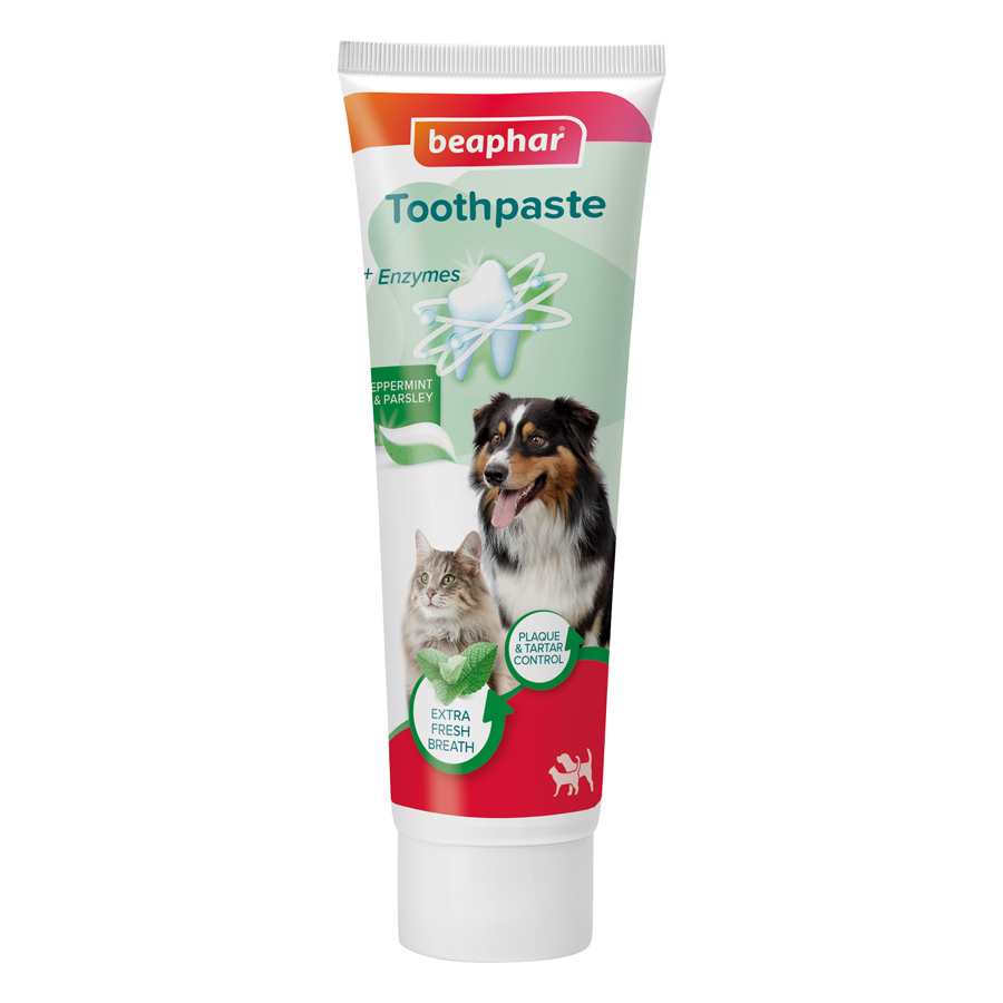 Beaphar Peppermint & Parsley Flavour Toothpaste with Enzymes for Dogs & Cats
