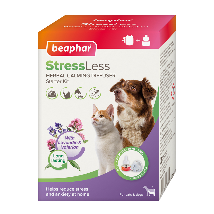 Beaphar StressLess Herbal Calming Diffuser Starter Kit for