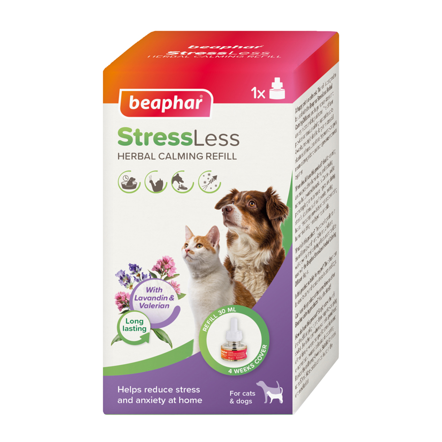 Beaphar StressLess Herbal Calming Diffuser Refill for Dogs & Cats 30ml