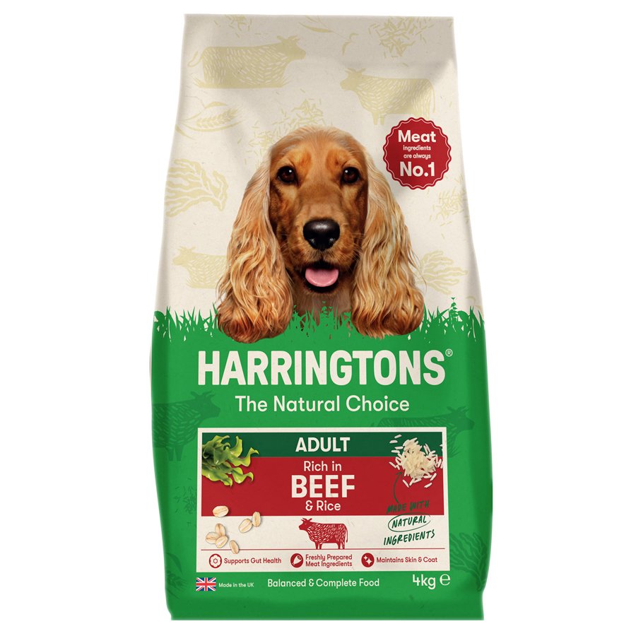 Harringtons Rich in Beef & Rice Dry Adult Dog Food