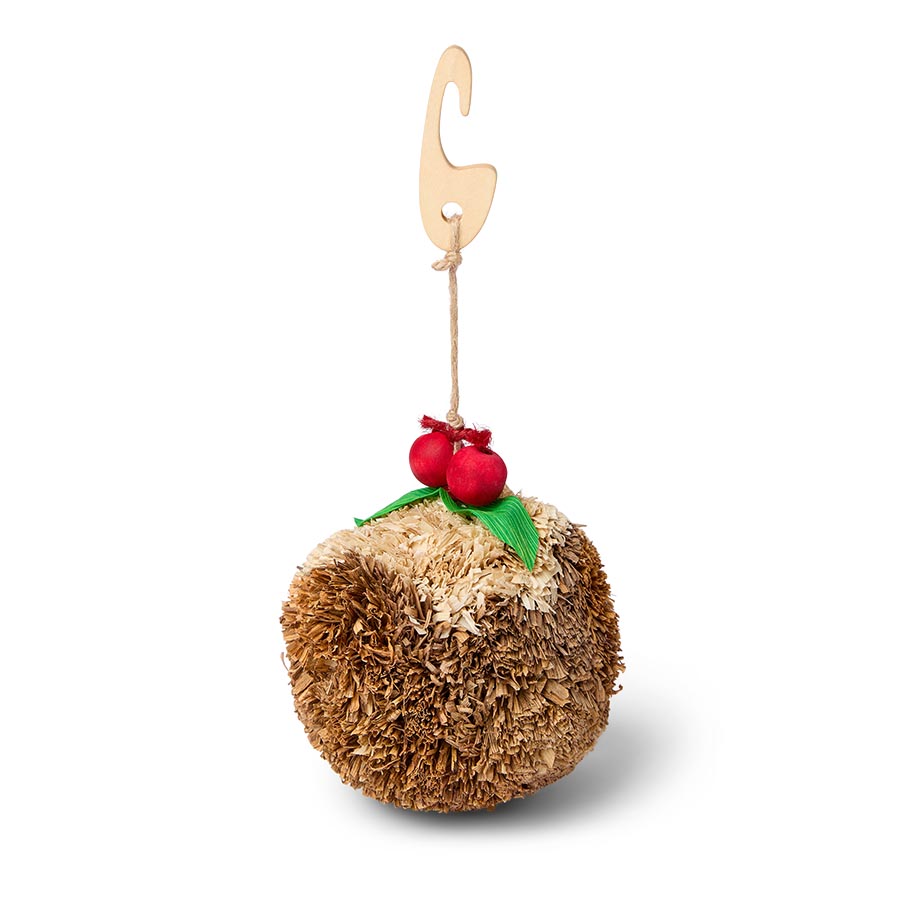 Pets at Home Christmas Pudding Cornleaf Small Animal Gnaw Toy