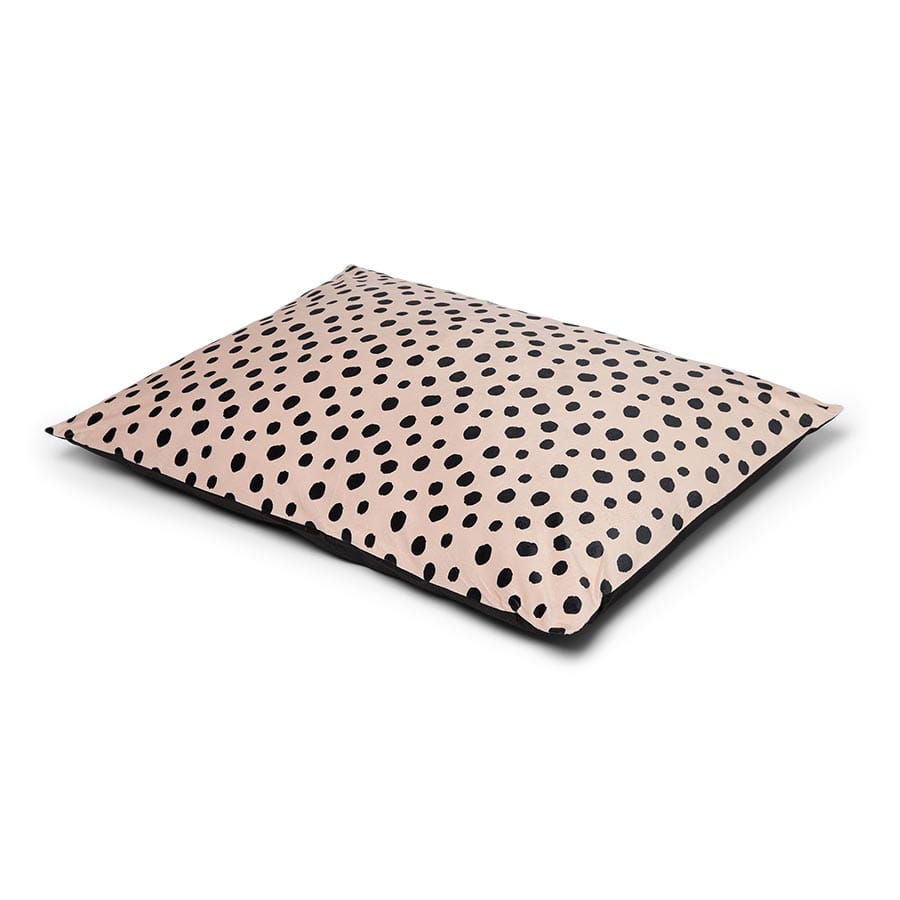Pets at Home Super Soft Velour Pillow Mattress Pink