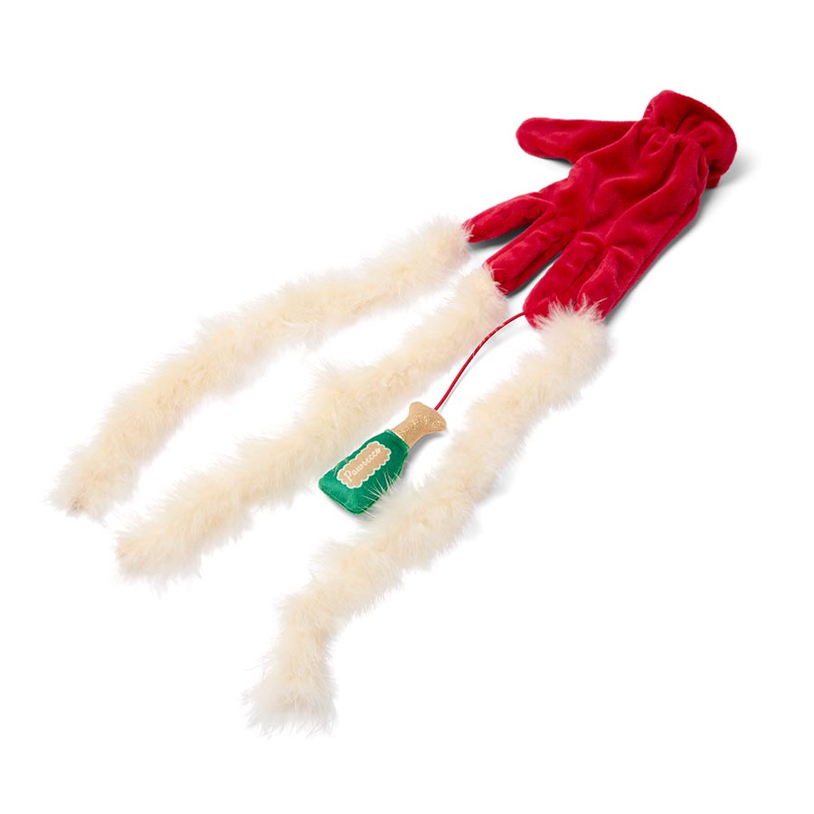 Pets at Home Christmas Santa Claws Glove Catnip Cat Toy