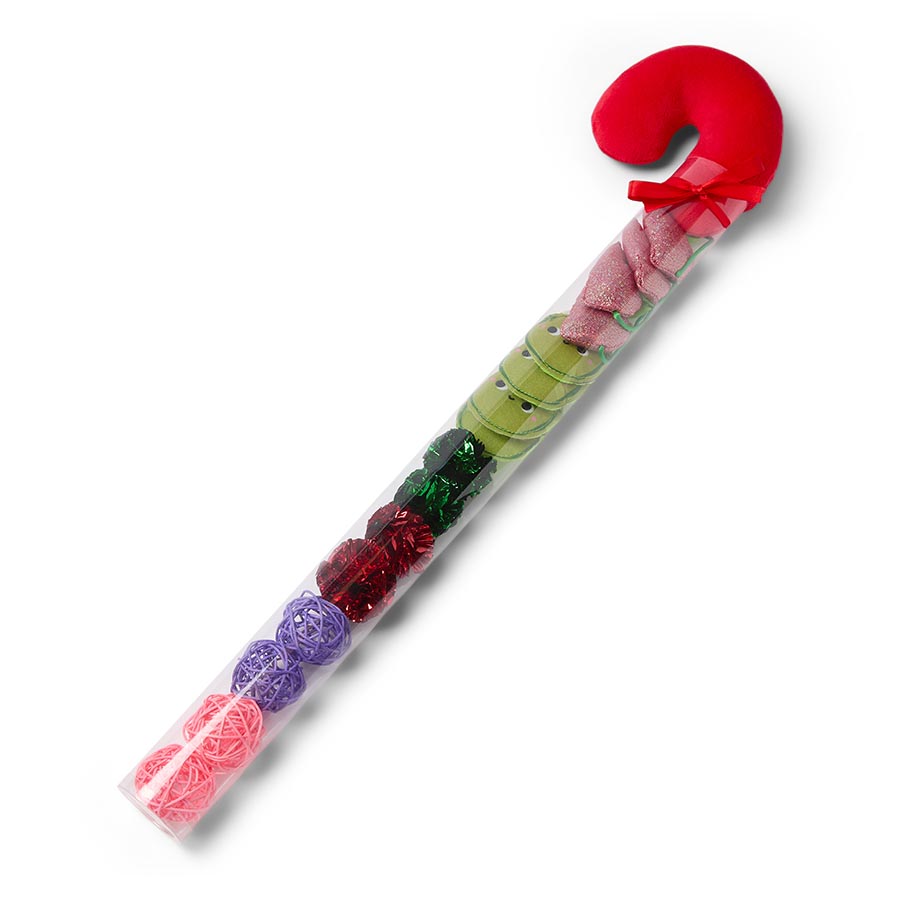 Pets at Home Christmas Cane You Catch Me? Cat Toy