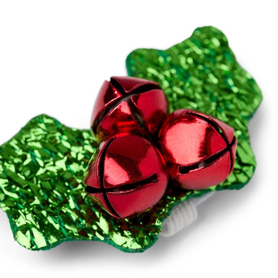 Pets at Home Christmas Sparkly Holly Cat Collar Accessory