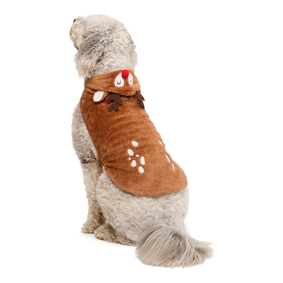 Pets At Home Christmas Reindeer Dog Costume Large