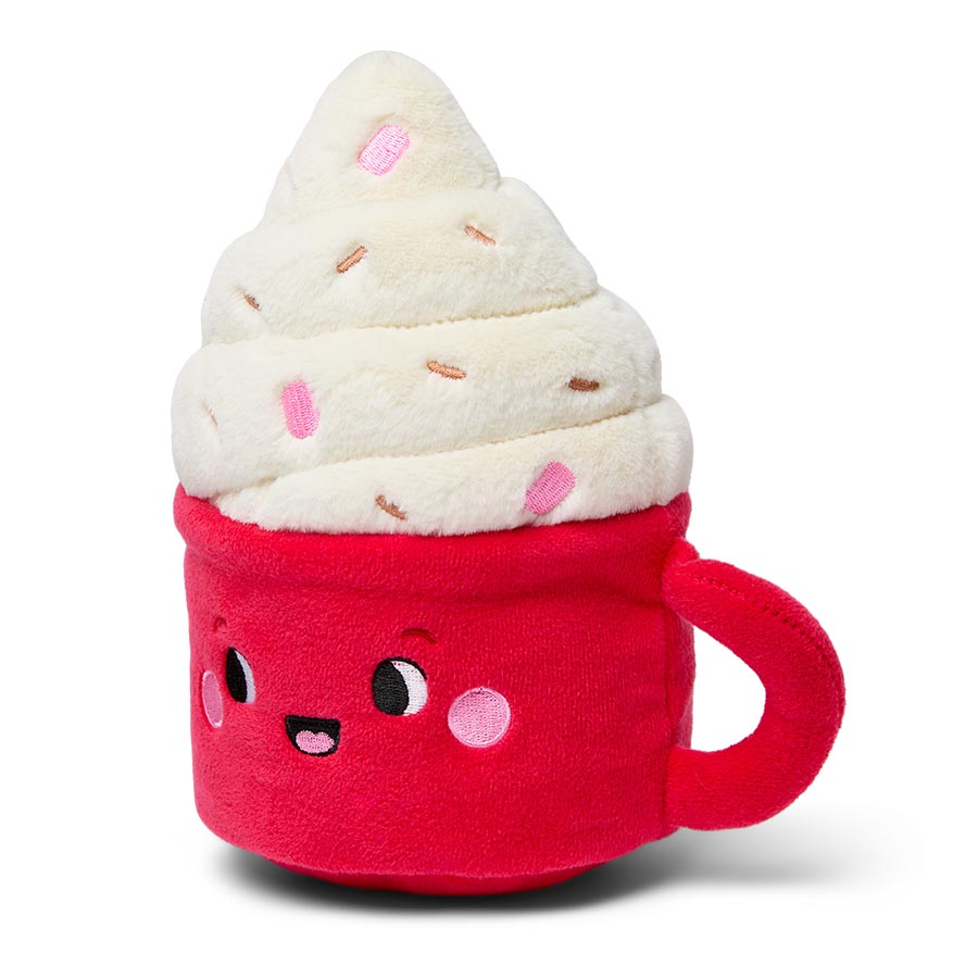 Pets at Home Christmas Hot Chocolate Squeaky Plush Dog Toy