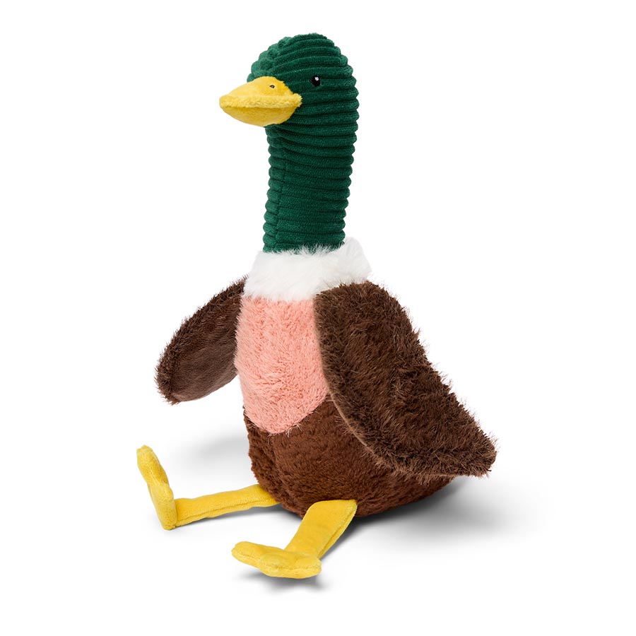Wainwright's Instinct Small Duck & Chicken Crinkle Rope Dog Toy