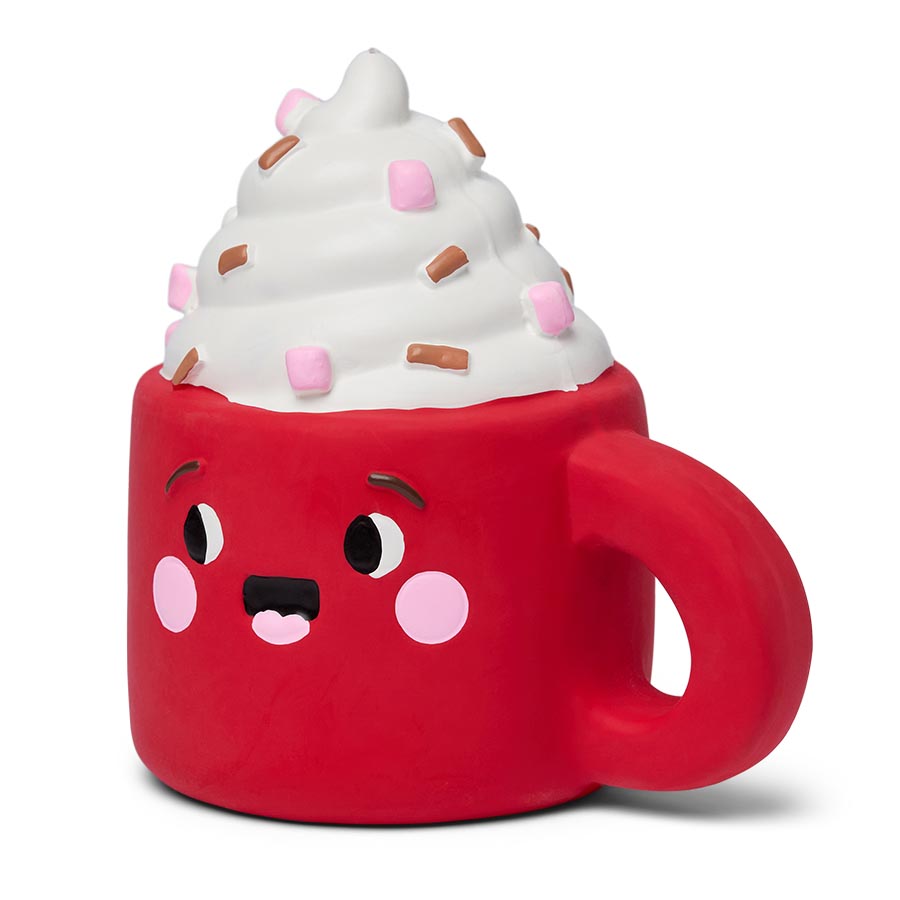 Pets at Home Christmas Hot Chocolate Squeaky Latex Dog Toy