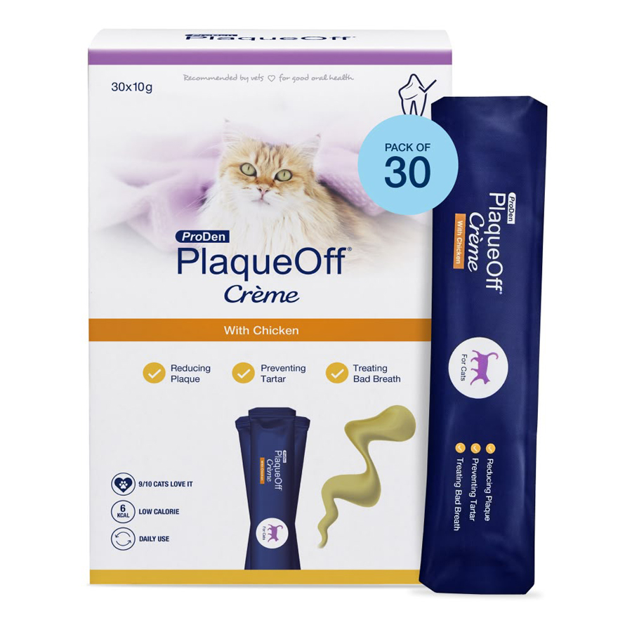 ProDen PlaqueOff Dental Creme for Cats x30