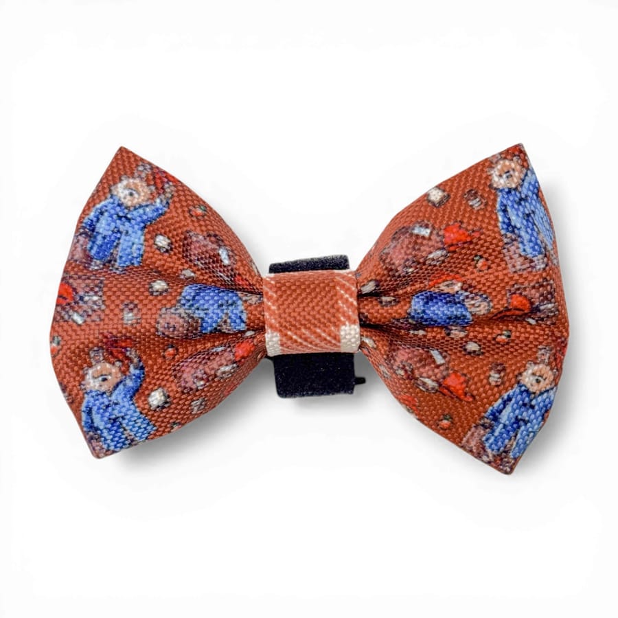 Pawsome Paws Boutique x Paddington Bow Tie Orange
