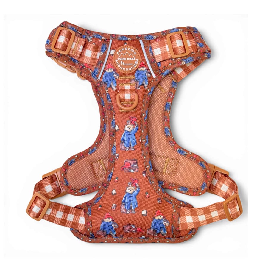 Pawsome Paws Boutique x Paddington Tough Trails Harness Orange