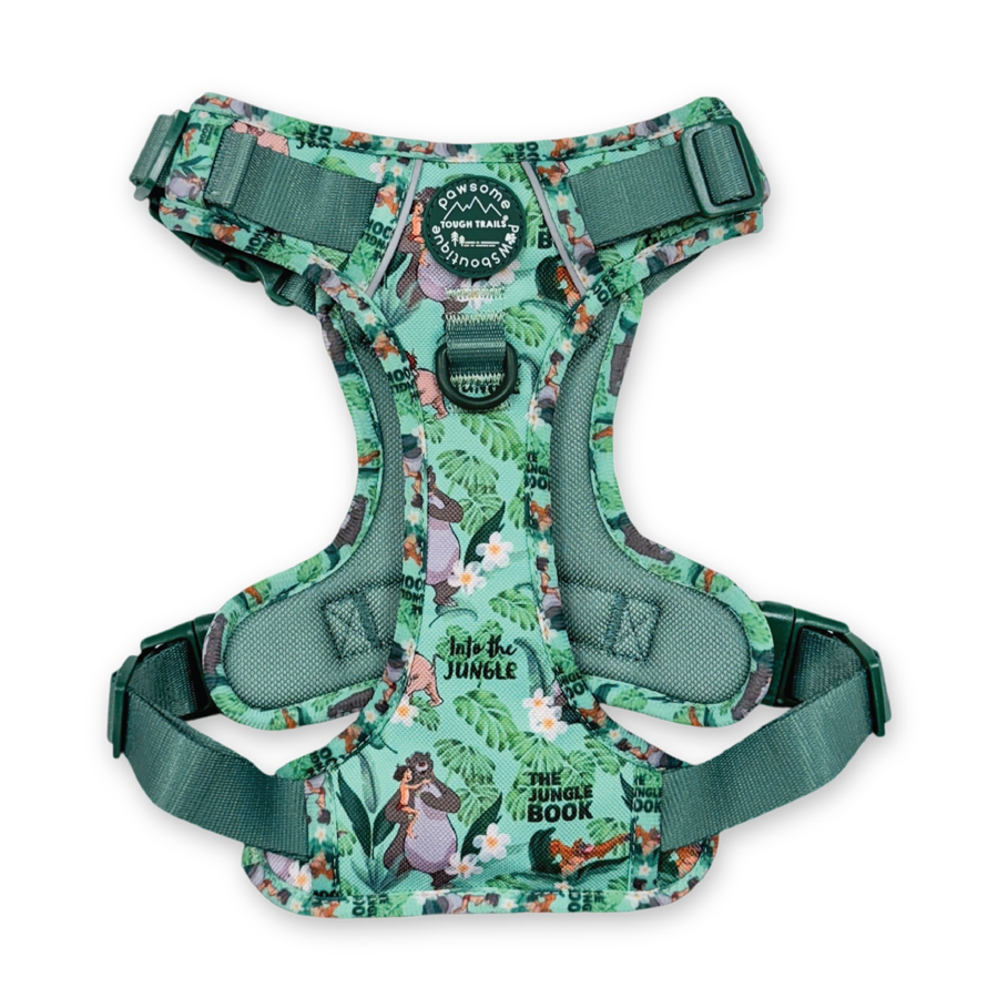 Pawsome Paws Boutique x Disney - Jungle Book Tough Trails Dog Harness - Extra Large