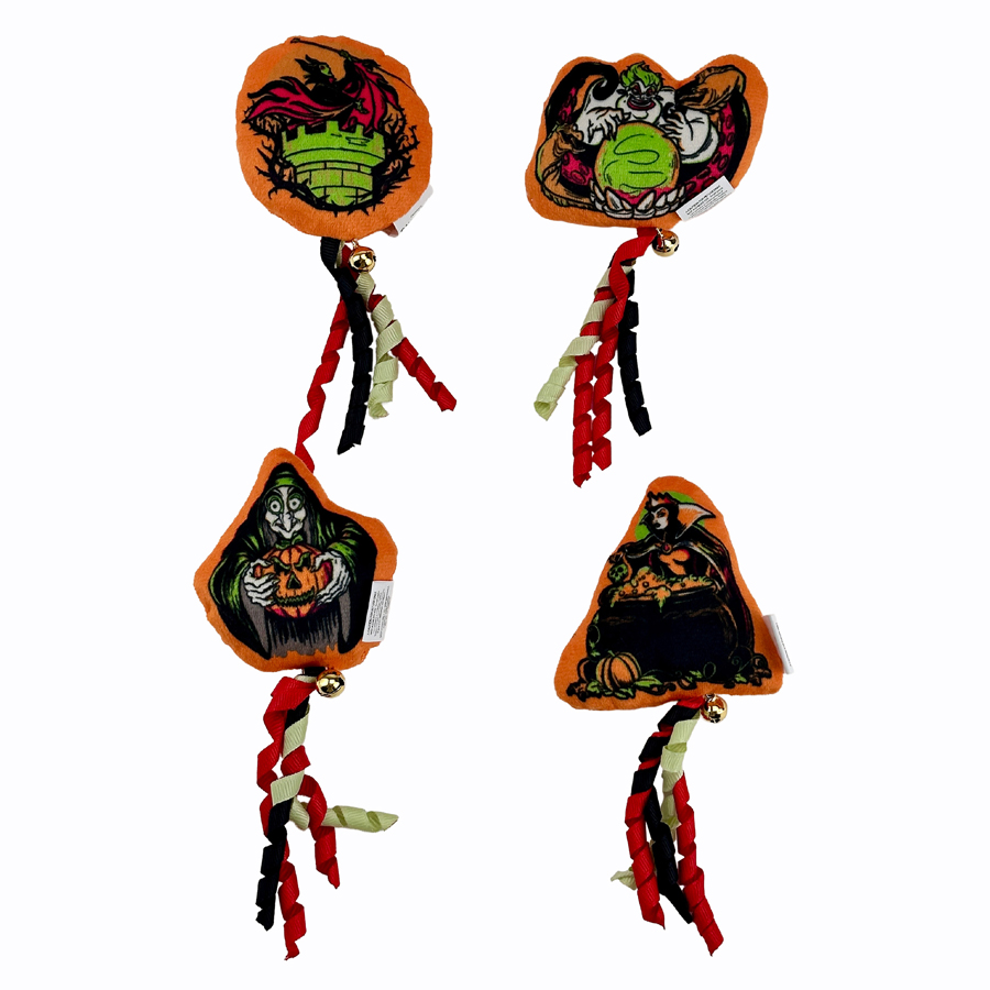 Disney Villains Plush Cat Toys Multipack