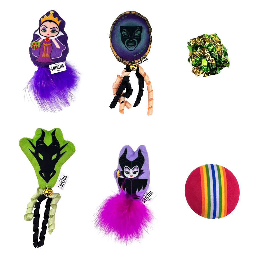Disney Villains Maleficent Cat Toys Multipack