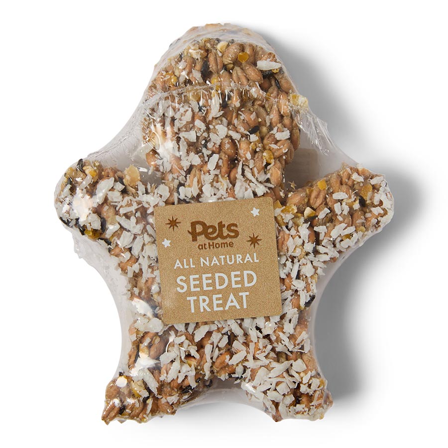 Pets at Home Christmas Seeded Gingerbread Person Small Animal Treat