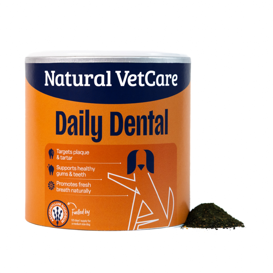 Natural VetCare Daily Dental Powder For Dogs 200g