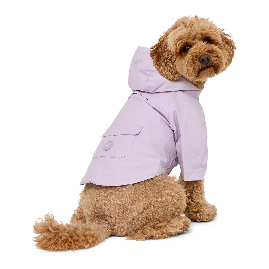 Noble Sport Luxe Nylon Hooded Dog Jacket Orchid