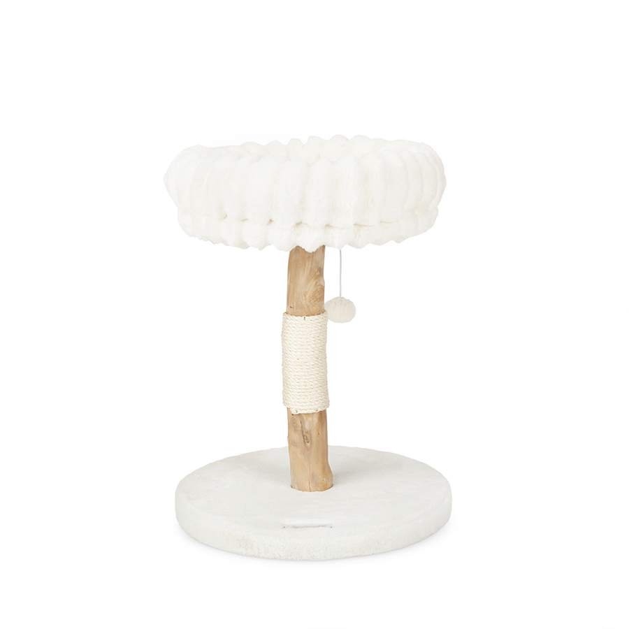 Scruffs Appalachians Cat Scratching Tree Cream
