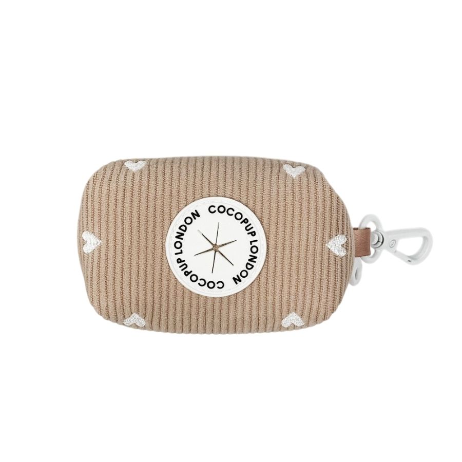 Cocopup Chai Hearts Poop Bag Holder