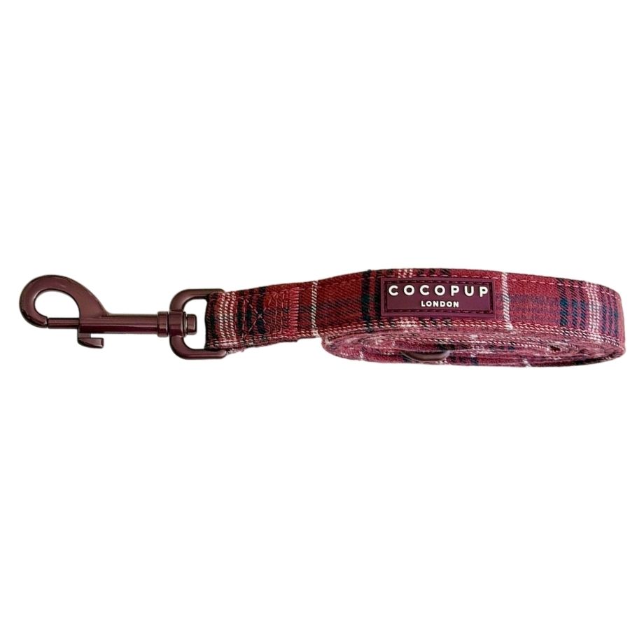 Cocopup Mulberry Plaid Lead