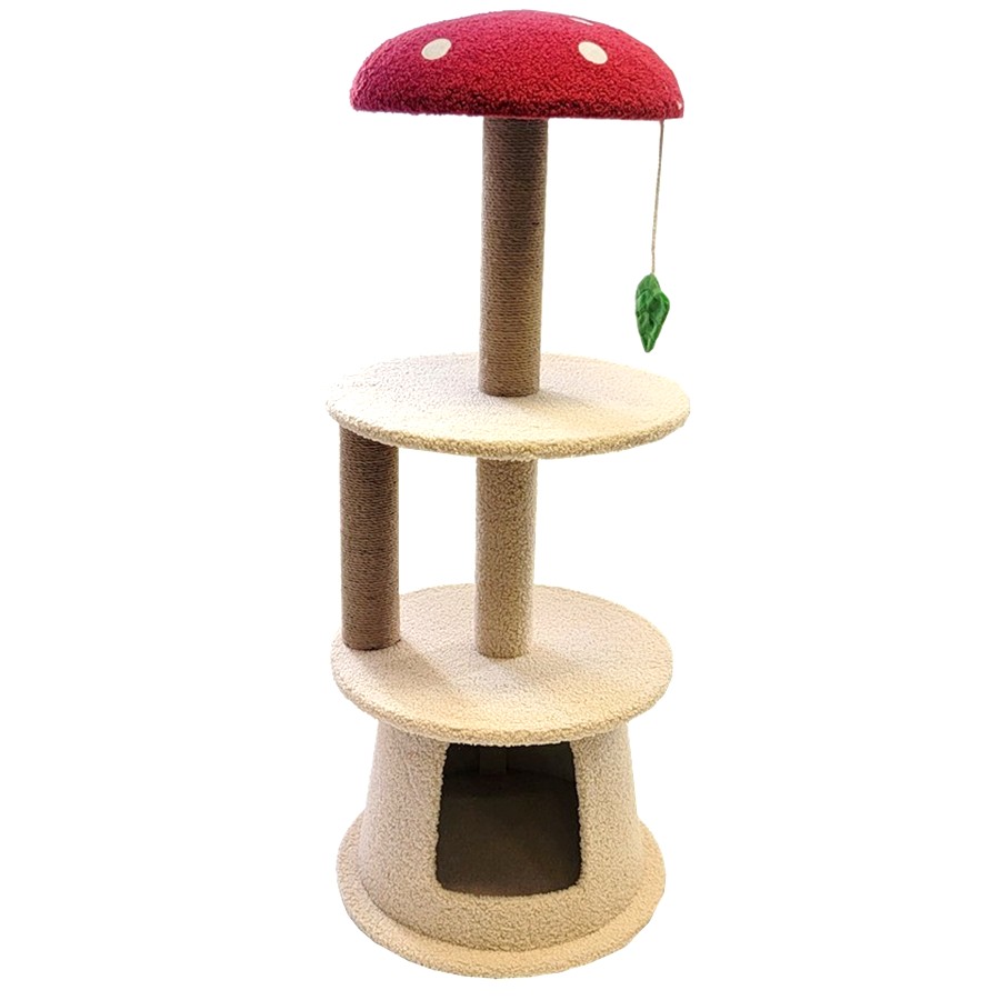 Fela Toadstool Tower Cat Scratcher