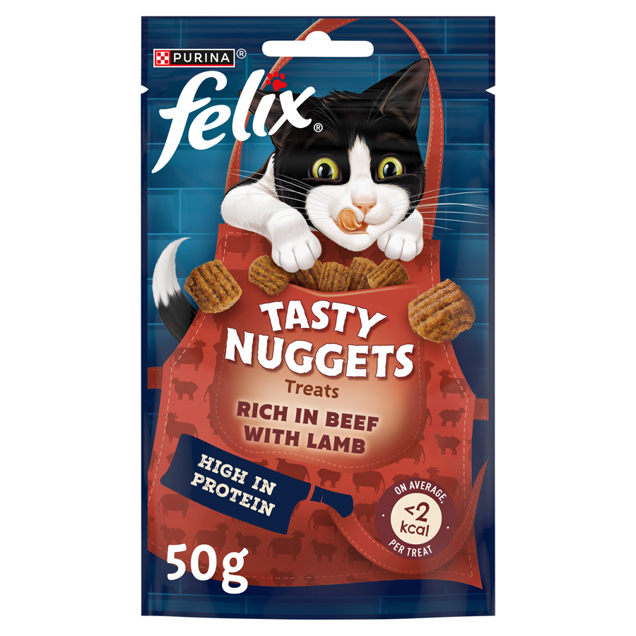 Felix Tasty Nuggets Beef & Lamb Cat Treats