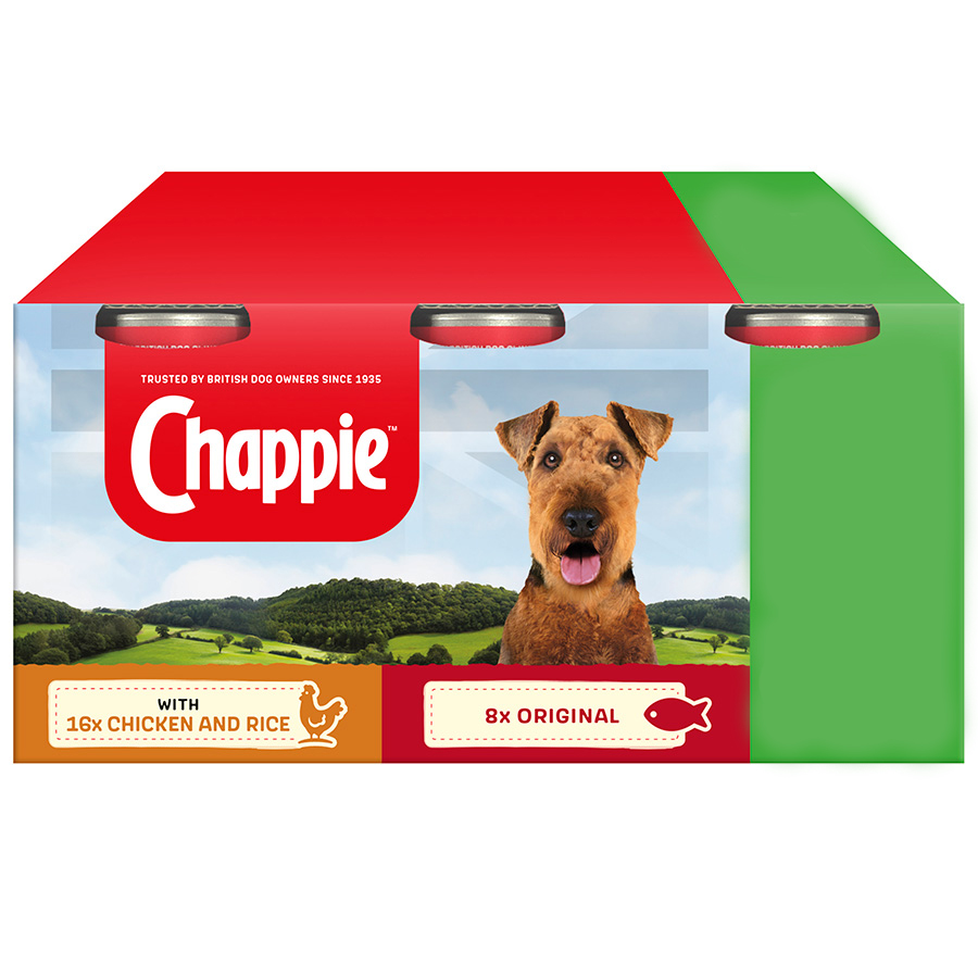 Chappie Wet Adult Dog Food Favourites In Loaf