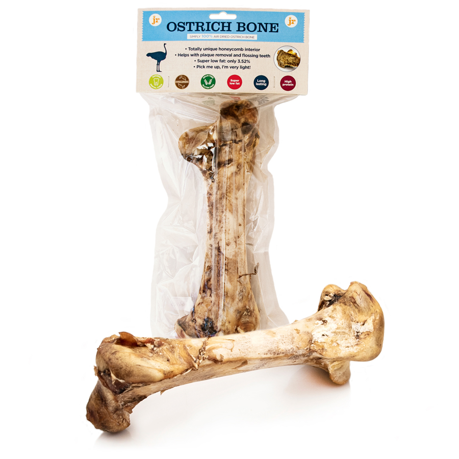 JR Pet Products Ostrich Bone Dog Treat