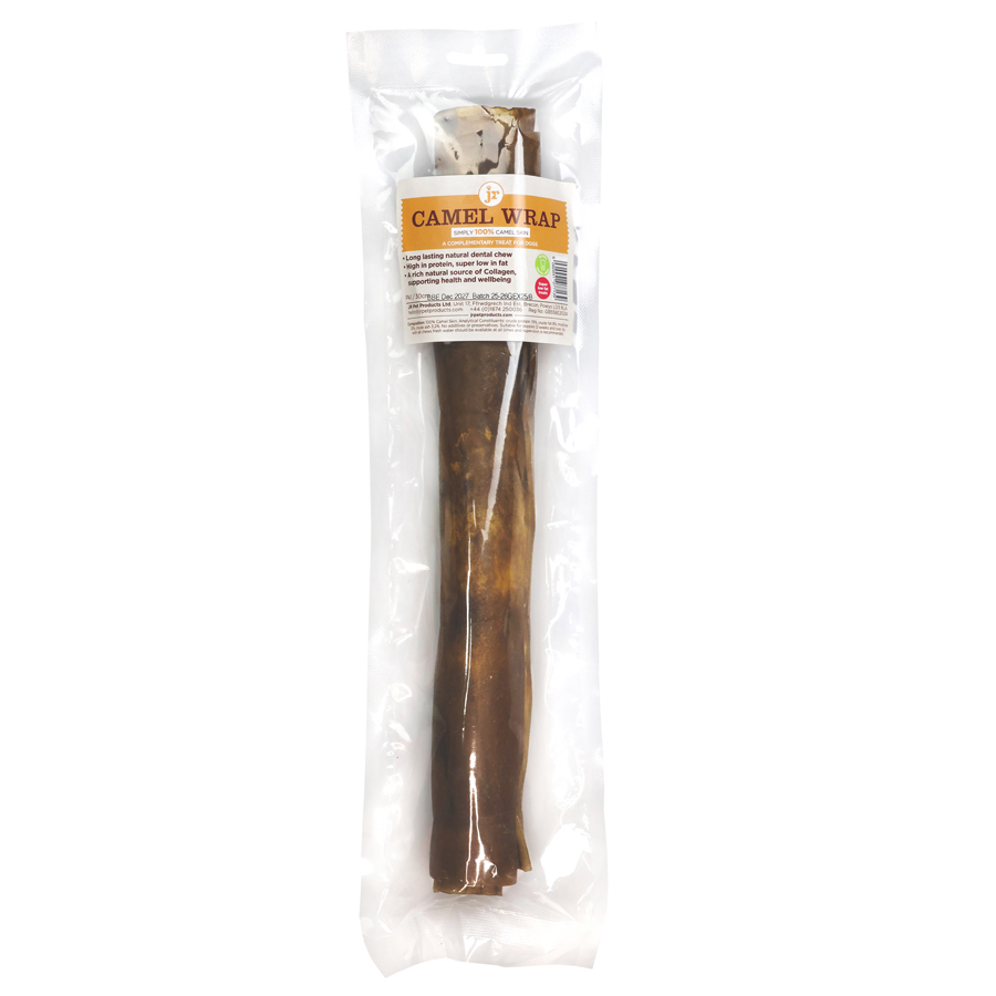 JR Pet Products Camel Wrap Dog Treat