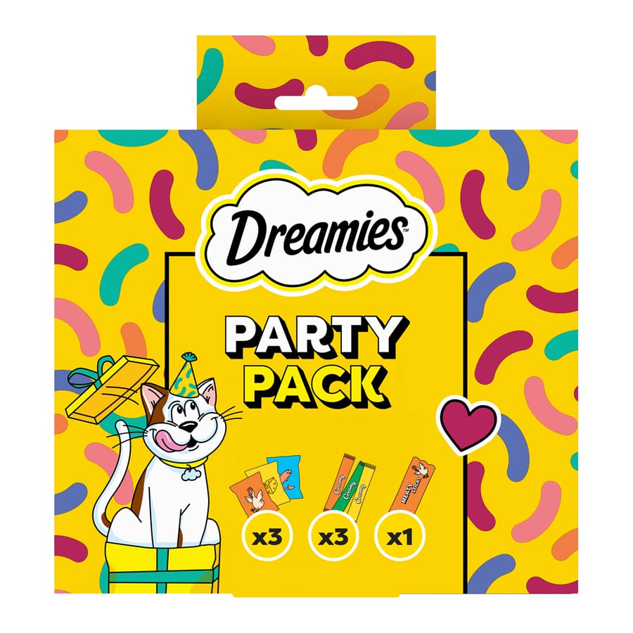Dreamies Party Pack Selection Box Cat Treats