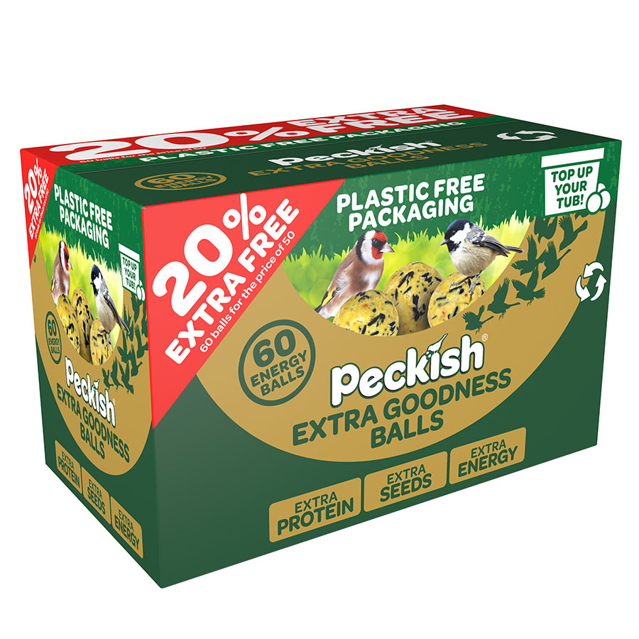 Peckish Extra Goodness Energy Balls Wild Bird Food