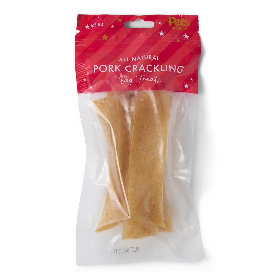 Pets at Home Pork Crackling Dog Treats