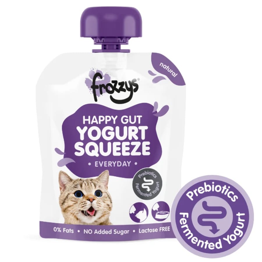 Frozzys Happy Gut Yogurt Squeeze Cat Treat