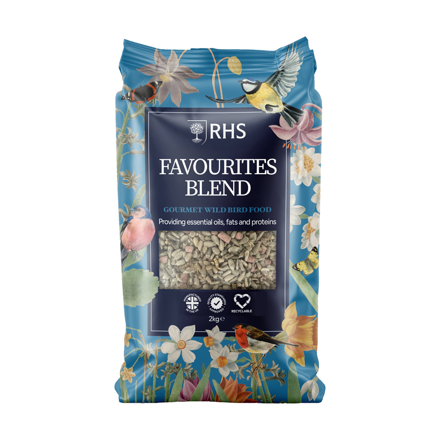 RHS Favourites Blend Gourmet Wild Bird Food Seed